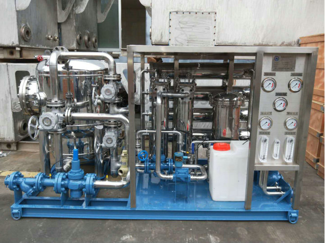 阳煤新大地矿ZC-JHS-5自动型井下在线自清洗综合供水净水站